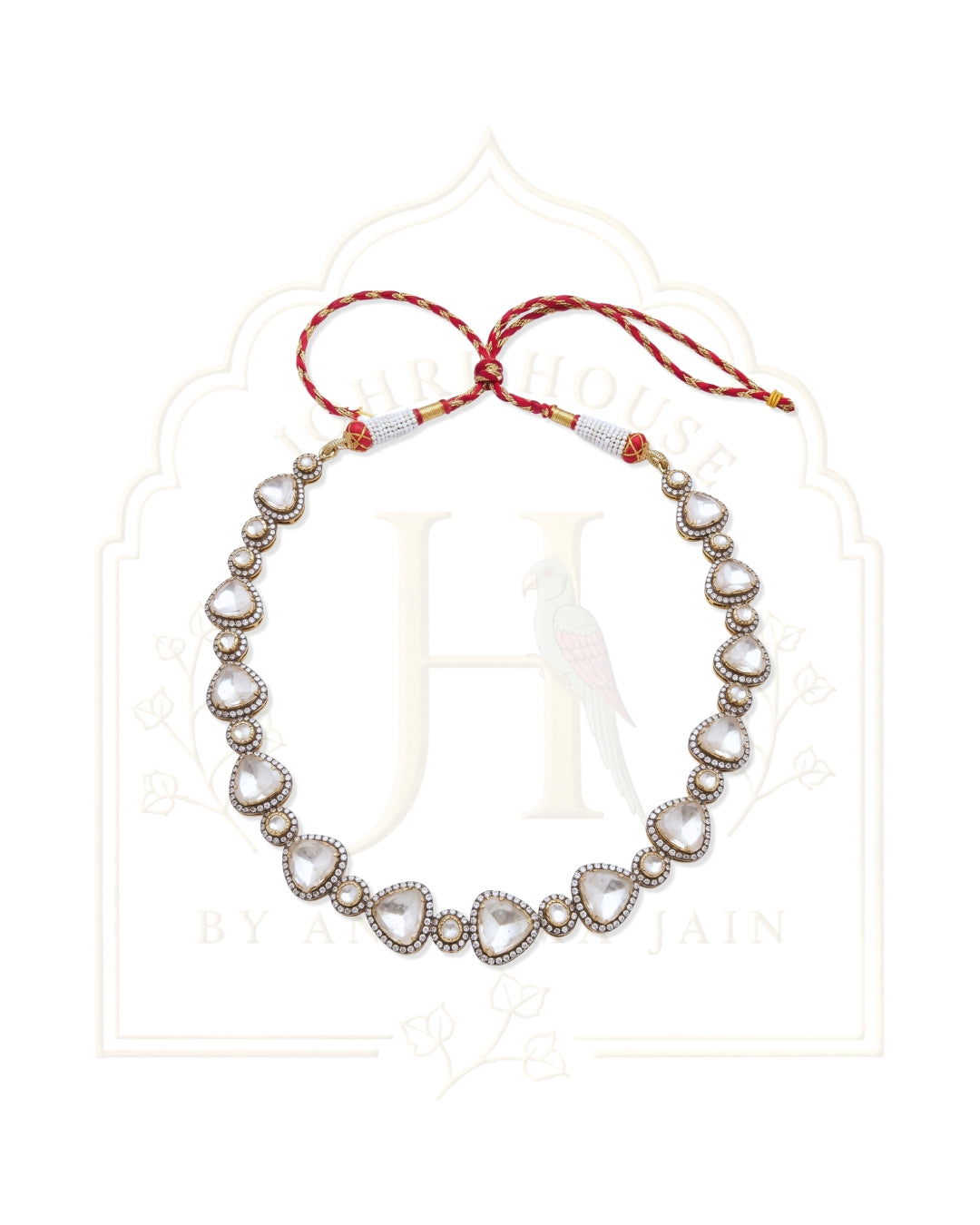 Victoria Moissanite Solitaire Heritage Necklace