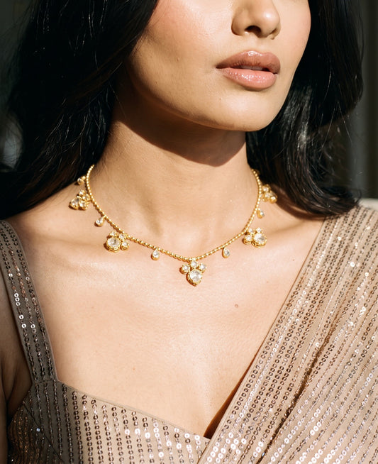 Elora Polki Chain Necklace