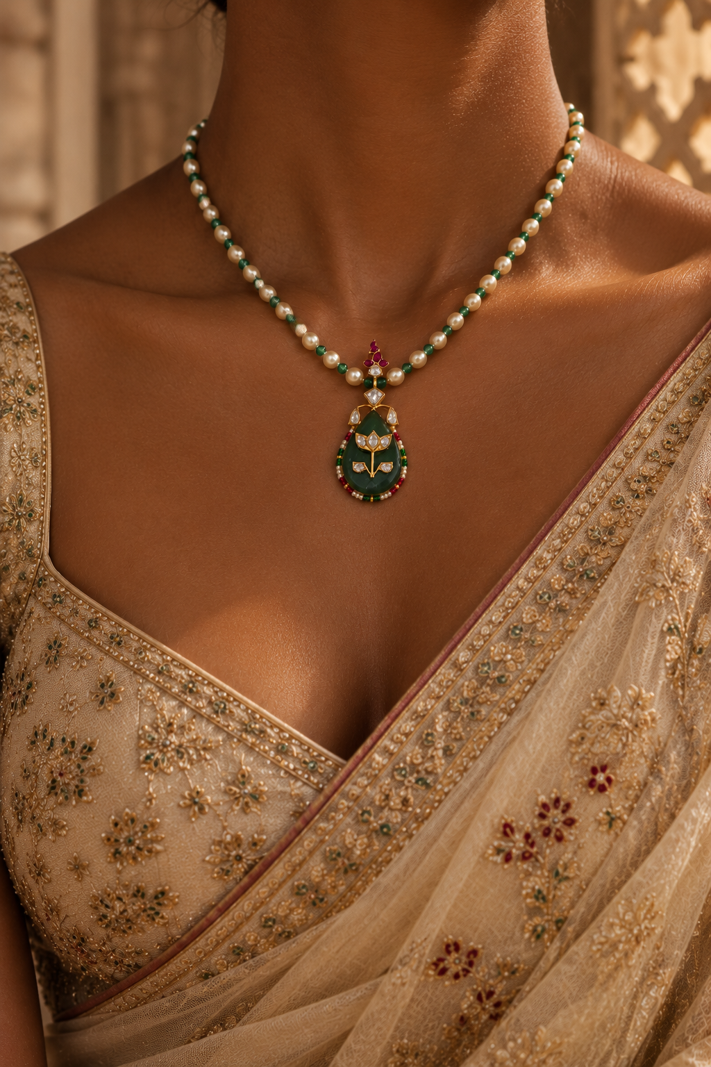 The Lotus Necklace