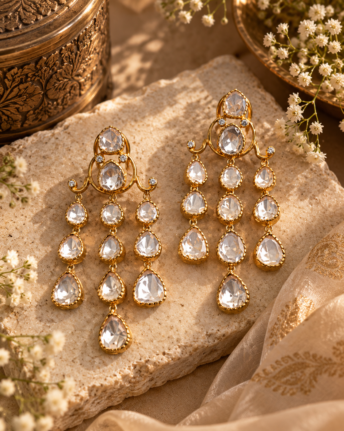 The Royal Chandelier Earrings