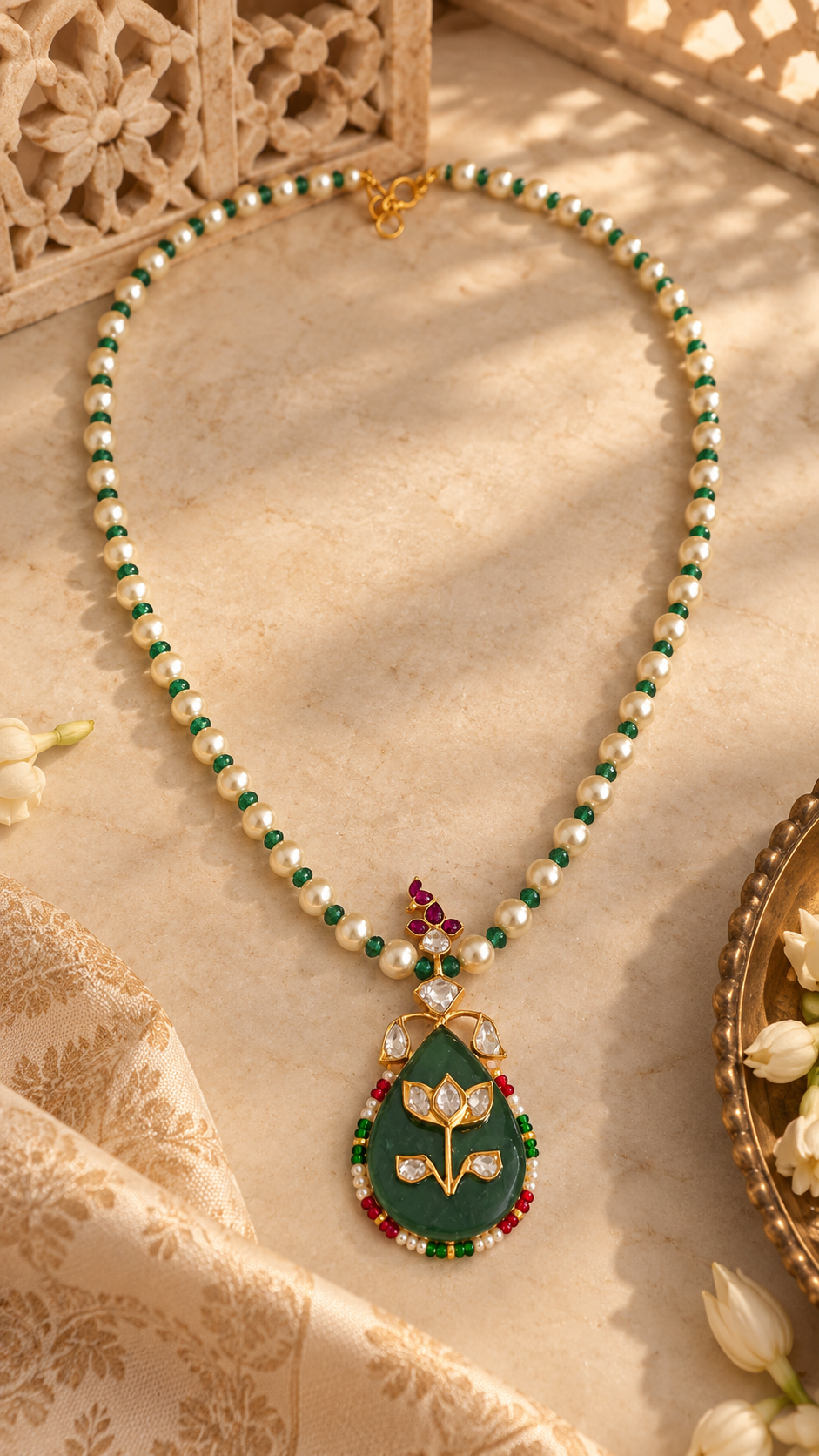 The Lotus Necklace