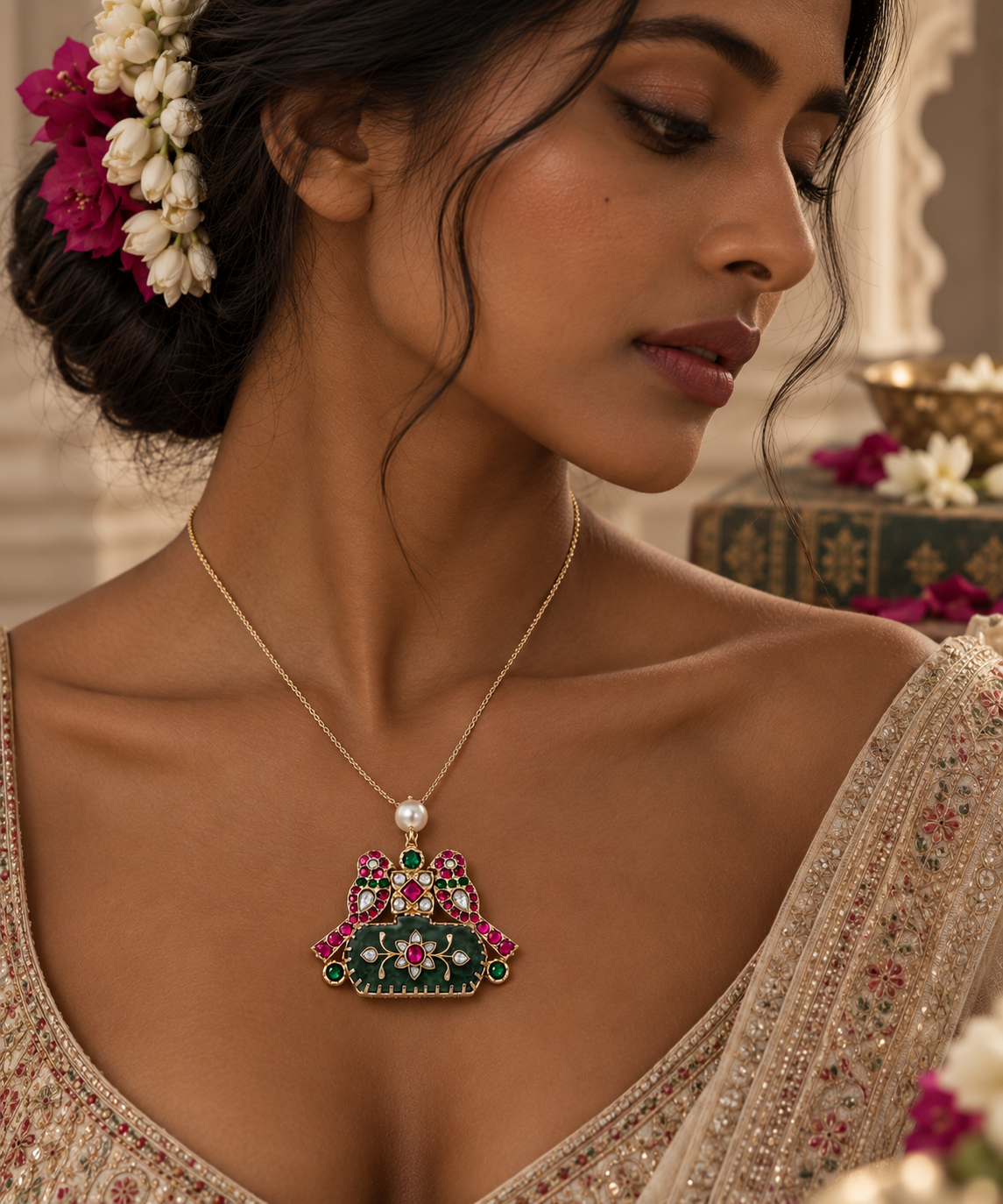 The Darbar Pendant Necklace
