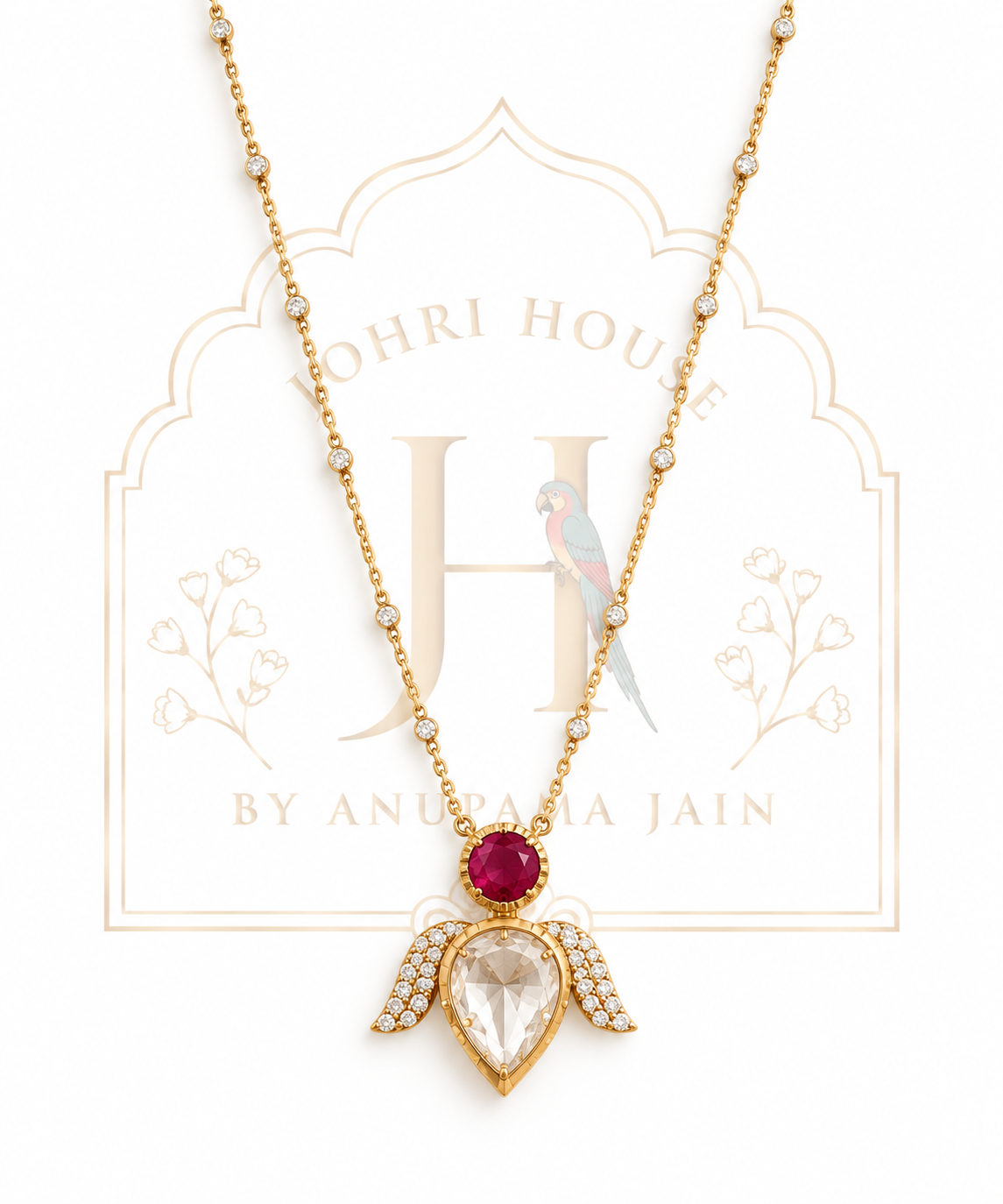 The Pear Drop Pendant Necklace