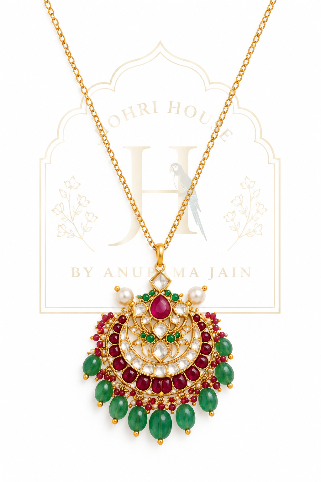 The Royal Chand Pendant/Tikka